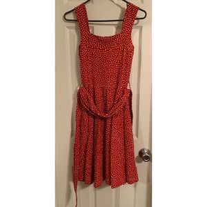 Effie’s Heart Retro picnic polka dot dress